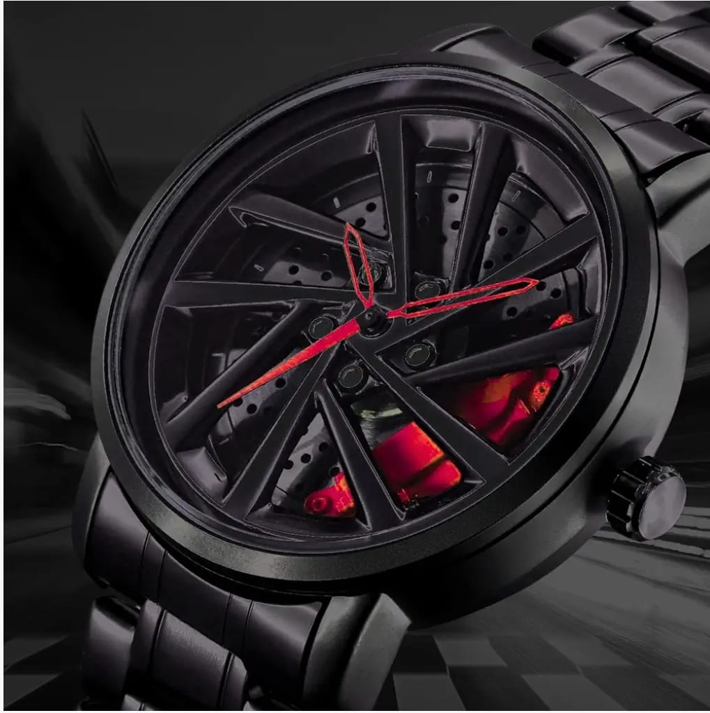 Stereoscopic Car Wheel Watch